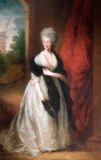 Queen Charlotte (1744-1818)Thomas Gainsborough (1727-1788) (after) Abingdon Guildhall