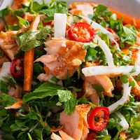 Vietnamese Salmon Salad