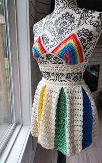 Pretty in Pleats Crochet Skirt Pattern - Etsy Canada