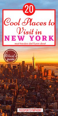 Are you planning a New York itinerary? Our local travel guide to New York will give you a lot of tips, including non-touristy things to do in New York, places to visit in NYC, and much more!