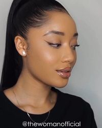 SLEEK PONYTAIL COMPILATION ON NATURAL CURLY HAIR AND 4C HAIR FOR 2021