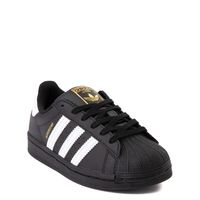 Kick it with the classic Superstar Athletic Shoe from adidas! Lace up the classic style and signature comfort of the Superstar Athletic Shoe, sporting durable leather uppers with iconic rubber shell toe, and signature adidas side stripes.