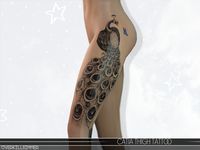 Catia thigh tattoo | Overkill Simmer on Patreon