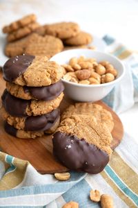 Cream cheese adds an incredible tenderness to these Keto Peanut Butter Cookies. They're chewy and sweet, and packed full of amazing peanut butter flavor!