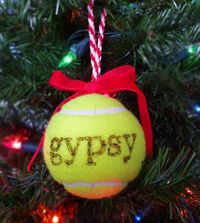 Custom Dog Gift: Personalized Tennis Ball | Just Something I Made