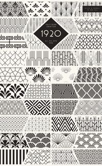 1920 Art Deco Seamless Patterns by The Paper Town on @creativemarket