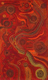 Tjungkara Ken - 'Seven Sisters' | Aboriginal Art | Outstation