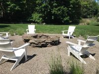 This is going to be the place to hang out next weekend with temps getting much colder #firepits #secondnaturelandscapedesign…