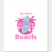 My job is Beach Ken Barbie -- Choose from our vast selection of art prints and posters to match with your desired size to make the perfect print or poster. Pick your favorite: Movies, TV Shows, Art, and so much more! Available in mini, small, medium, large, and extra-large depending on the design. For men, women, and children. Perfect for decoration.