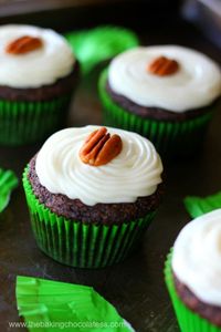 Chocolate Zucchini Cupcakes