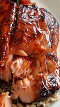 Salmon-Honey Teriyaki  | #HealthyEating #CleanEating #Salmon Sherman Financial Group #TheWhiteHouse