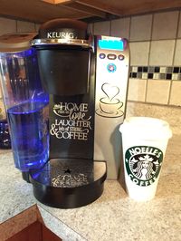 Keurig personalized decals