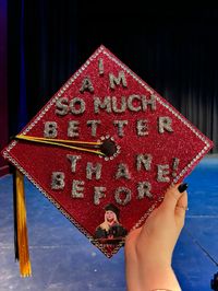 graduation cap - musical theatre legally blonde elle woods