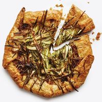 Triple-Threat Onion Galette Recipe | Bon Appétit