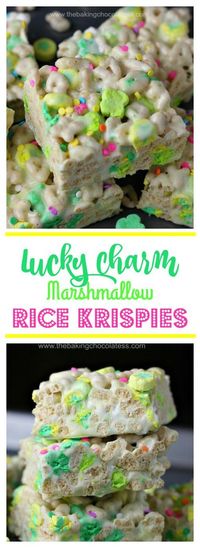 Lucky Charm Marshmallow Rice Krispies