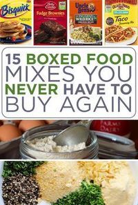 15 Boxed Food Mixes You'll Never Have To Buy Again