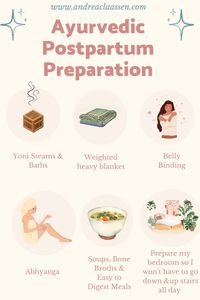 Understand what practices are best for the postpartum period using Ayurveda. 


#postpartum  #ayurveda  #ayurvedicpostpartumtips  #postpartumhealing 