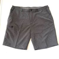 New With Tags Size 40 Grey Approx Flat Measurements Waist:20" Rise:12.5" Inseam:9.5" Performance Fabric Stretch