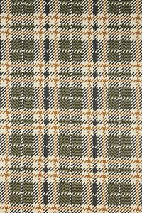 To calculate the square footage of your space, we recommend combining the width of each wall, then multiplying this number by your ceiling height. Next, divide this number by the square footage of a single roll of wallpaper to determine the number of rolls required. Always round up to account for pattern repeat and variation. Need help choosing the right wallpaper for your home? Read our guide to transforming your walls - and your space. | Clark Plaid Wallpaper by Mitchell Black in Green at Anth