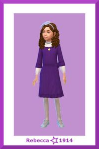 antiquated plumbobs : Rebecca's Hanukkah Outfit - BGC Rebecca's teacher...