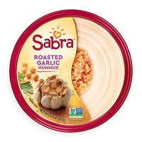 Sabra Snackers Roasted Garlic Hummus with Pretzels makes snack time easy with pre-portioned snacks. Made from a satisfying blend of chickpeas, garlic, and ground sesame seeds and served with pretzel crisps, each pack is perfect for convenient snacking at home or on the go.