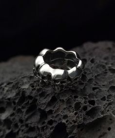 Material: S925 Sterling Silver Height: 11.0 mm Thick: 2.5 mm Weight: 13.5 g Please note: Each ring is made by hand so may differ slightly but the quality and workmanship are always the best. Your ring will come in a beautiful case, ideal for gifts or just storing your jewelry safely. It will be posted in an extremely secure package to make sure its safe arrival at your door. Thanks for stopping in my store. If you have any questions please fell free to contact me. best regards, Matching Jewelry, Oxidised Jewellery, Silver Rings Handmade, Ring Handmade, Silver Band, Handmade Ring, Sterling Silver Ring, Jewelry Gift, Silver Fashion