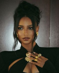 Jasmin Tookes, Jasmine Tookes, Bridal Hair And Makeup, Formal Hairstyles, Wedding Hair And Makeup, Aesthetic Hair, Prom Hair