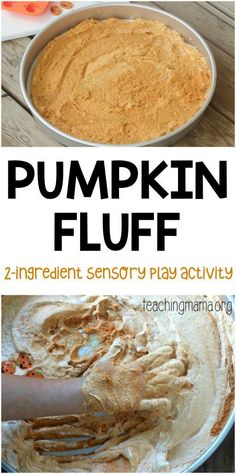 the pumpkin fluff recipe is so easy to make