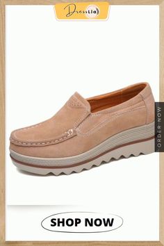 Women Shoes Platform Slip On Flats Loafers Moccasins Hollow Out Casual Shoes Beige Slip-on Flat Moccasins, Beige Slip-on Moccasins With Flat Heel, Beige Slip-on Casual Moccasins, Comfortable Beige Flat Heel Loafers, Casual Beige Slip-on Moccasins, Beige Slip-on Moccasins With Round Toe, Beige Casual Loafers With Flat Heel, Casual Beige Loafers With Flat Heel, Comfortable Beige Moccasins With Round Toe