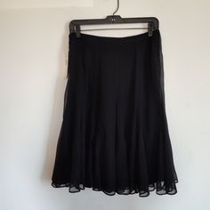 Ladies Petite Sz 2p Lauren Ralph Lauren Black Silk Skirt Features: -Side Zip -Lined Measurements: -Waist 14 7/8" -Length 24" Fabric: -Skirt 100% Silk -Lining 100% Polyester **Reasonable Offers And Bundles Considered Black Silk Skirt, Ralph Lauren Skirts, Silk Skirt, Black Silk, Womens Skirt, Ralph Lauren, Silk, Women Shopping, Fabric