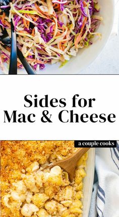 side dishes for mac and cheese