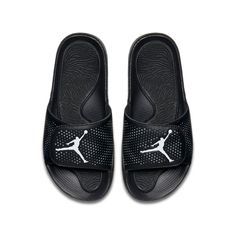 Air Jordan Hydro 5 Sandal Black 820258-010 Black Slip-resistant Sandals With Round Toe, Black Slip-resistant Slip-on Slippers, Black Slides With Rubber Sole, Black Low-top Slides With Rubber Sole, Black Slippers With Removable Insole And Closed Toe, Black Slip-resistant Flat Sandals, Black Cushioned Closed Toe Slippers, Black Closed Toe Slippers With Cushioned Footbed, Black Non-slip Flat Sneakers