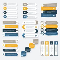 Download this Premium Vector about Set of infographics design template for your business presentations.Can be used for info graphics, graphic or website layout , numbered banners, diagram, web design. , and discover more than 15 Million Professional Graphic Resources on Freepik Flow Chart Design, 블로그 디자인, 보고서 디자인, Ppt Template Design, Banner Design Layout, Infographics Design, Powerpoint Slide Designs