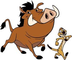 Timon And Pumba Drawing, Pumba Drawing, Timon And Pumba Tattoos, Pumba And Timon, Timon And Pumba, Lion King Timon, King Drawing, King Picture