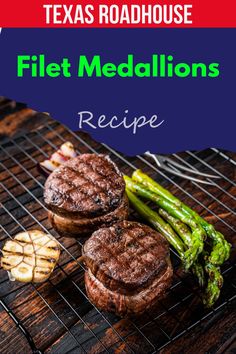 Filet Medallions on a rack Meat Thermometer, Lunch Bowl, Creamy Mashed Potatoes, Herb Butter, Yummy Lunches