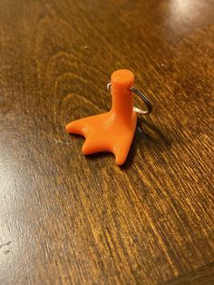 "A lucky duck foot! For hunters or lovers of them. Orange cute duck feet. Each Foot is roughly 1\" x 1\" x 1\" These keychain accessory comes with a key ring and is made with PLA plastic made on a 3 dimensional printer. More than one key chain in an order ships together. Also NOTE, free shipping promotions will not be granted for two single keychains purchase." Yule Gift, Duck Feet, What The Duck, Cool Keychains, Lucky Duck, Clarksville Tn, Cute Duck, Purple Wallpaper Iphone, Yellow Duck