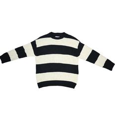 Urban Outfitters Bar Stripe Crew Black Motif Winter Sweater Heavy Knit Womens L Womens Size Large New With Tags. 53% Acrylic 43% Cotton 2% Wool 1% Nylon 1% Elastane Why Shop With Us?Customer Service Is Our #1 Priority Excellent Pricing Excellent Feedback Quality Assurance Fast Shipping Feedbackif You Are Completely Satisfied With Your Purchase Please Leave Us Positive Feedback. If There Is An Issue With Your Order, Please Understand We Are Human And We Do Make Mistakes. Please Send Us A Message Urban Outfitters Crew Neck Winter Sweater, Urban Outfitters Crew Neck Sweater For Winter, Urban Outfitters Crew Neck Sweater, Urban Outfitters Winter Crew Neck Tops, Winter Striped Sweater For Workwear, Striped Sweater For Winter Workwear, Winter Striped Sweater For Work, Trendy Black Crew Neck Sweater, Casual Black Knitted Sweater