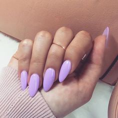 Summer Nails 2018, Nails 2018, Colorful Nail, Almond Shape Nails, Purple Nail, Almond Nails Designs