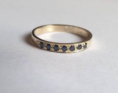 Black Onyx Ring Gold, Gold Onyx Ring, Sapphire Eternity Ring, Signet Rings Women, Solid Gold Ring, Etsy Gold Ring, Textured Ring, Half Eternity Ring