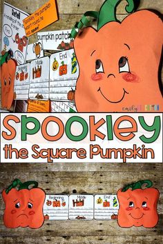 Adorable and engaging interactive activities to go along with the book The Legend of Spookley the Square Pumpkin. Includes darling craft for retall, worksheets, vocabulary and more! Spookley The Square Pumpkin Activities, Pumpkin Craft Kindergarten, Pumpkin Worksheets, Prek Halloween, Magical Classroom, Pumpkin Activities Preschool, Spookley The Square Pumpkin, Ela Stations, Science Table