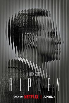 a movie poster for the upcoming netflix series rippley, with an image of a man's face