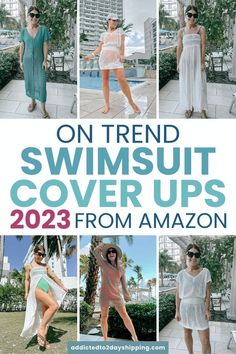 Elevate your beach style with the best Amazon swim cover-ups for 2023. Discover fashionable and versatile options, from crochet dresses to white button-up kimonos. Explore various patterns, including black knit pants and linen skirts, perfect for creating an aesthetic beach outfit. Find the perfect cover-up to complement your swimwear and express your unique style with these Amazon fashion finds. Black Knit Pants, Linen Skirts, Amazon Fashion Finds