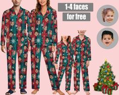 Custom  Christmas gifts-Custom Pajama Pants with Face for Women Men-Personalized Pajama Trousers with Photo-Unisex Pants-Pajamas pants 🔥How To Order ? 1. Choose your pattern and  size. 2. Send your photo to me by etsy message. 3. I will try my best to design for you.Any problem, please feel free to contact us. 🤩MATERIAL: cotton-like ❤️HOW TO SEND PHOTOS 1. In Messages, choose the attach image button. 2. Choose the files you want to send. 3. Select Open. ❤️SHIPPING & PROCESSING TIMES ✔ The ship Matching Winter Pajama Party Sets, Matching Winter Sets For Pajama Party, Christmas Sleepwear For Pajama Party With Relaxed Fit, Matching Sets For Pajama Party In Winter, Christmas Sleepwear Relaxed Fit, Christmas Sleepwear In Relaxed Fit, Relaxed Fit Christmas Sleepwear, Relaxed Fit Long Sleeve Christmas Sleepwear, Relaxed Fit Long Sleeve Sleepwear For Christmas