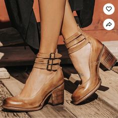 Freebird Shoes, Vintage High Heels, Handcrafted Boots, Perfect Heels, Elegant Heels, Ankle Strap High Heels, Womens Chunky Heels, Trendy Sneakers, Thick Heels