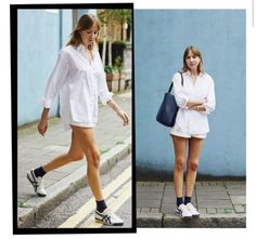 White Onitsuka Tiger Women Outfit, Onitsuka Tigers Outfit, Onitsuka Outfit Women, Onitsuka Tiger Shoes Outfit, White Shoes Outfit Sneakers, Tiger Shoes Outfit