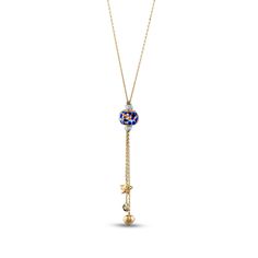 "\"Murano Glass Jewelry Necklace | Glass Art Dangle Neck Drop Style 14k Gold Necklace | Heart Star Embedded Gem Charms | Gift for Her\" * Material: 14k Solid Gold * Weight: 4,90gram -%10 due to size) * Length: 18\" on Model, 1,5\" drop length. Contact me if you are unsure about length. Extension links are standard for minor adjustments. ∙ P R O D U C T I O N ∙ * All of my products are handmade and crafted with care and love:) * All of my products are SOLID GOLD, no gold fill, no gold coating. Al Lariat Necklaces With Star Charm For Gift, Anniversary Pendant Necklace With Dangling Charms, Fine Jewelry Star Charm Pendant Necklace, Lariat Necklace With 17 Jewels As Gift, Anniversary Necklace With Round Star Charm Pendant, Anniversary Necklace With Star Charm, Yellow Gold Star Charm Necklace For Anniversary, Elegant Gold Necklace, Murano Jewelry