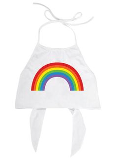 Gay Pride Parade, Usa Pride, White Halter Top, Pride Outfit, Little Outfits, Cute Fall Outfits, Lgbtq Pride, Rave Outfits, Gay Pride