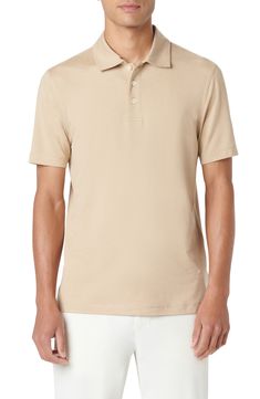 Fend off the sun's rays in this polo made from stretchy performance fabric with UPF sun protection. 28" length Button half-placket Spread collar Short sleeves UPF 50+ sun protection 88% polyester, 12% spandex Machine wash, dry flat Imported Performance Fabric, Upf 50, Sun Protection, 50 %, Short Sleeves, Nordstrom, Spandex, Sun, Collar