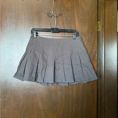 That’s So Fetch Grey Pleated Mini Skirt New With Tags Loreta Minj Skirt Grey Gray Pleated Short Skirt, Gray Pleated Mini Skirt, Pleated Grey Skirt, Grey Pleated Mini Skirt, Pleated Short Skirt, Grey Pleated Skirt, Couples Costume, So Fetch, Pleated Shorts