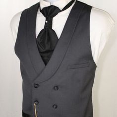 Double Breasted Dark Gray Vest for Men Suit Waistcoat with Shawl Lapel One Piece Custom Man Suit Vests New Arrival Europen Size NOTE: ​***The Size is Europen Size. Just one Vest, no accessories. ***If you want custom-made Vest, just please send us the measurements according to "How to Measure" below. Just choose one size at random when you place the order, and note it. It will be OK. Standard Size Chart (Unit: cm) (1 inch=2.54cm; 1 inch=0.394cm) How To Measure Details(Unit:centimeters or inch) 1 Vest For Groomsmen, Prom Vest, Business Suit Vest, Men Suits Wedding, Waistcoat Fashion, Wedding Suits Groomsmen, Men Waistcoat, Black Korean, Double Breasted Vest